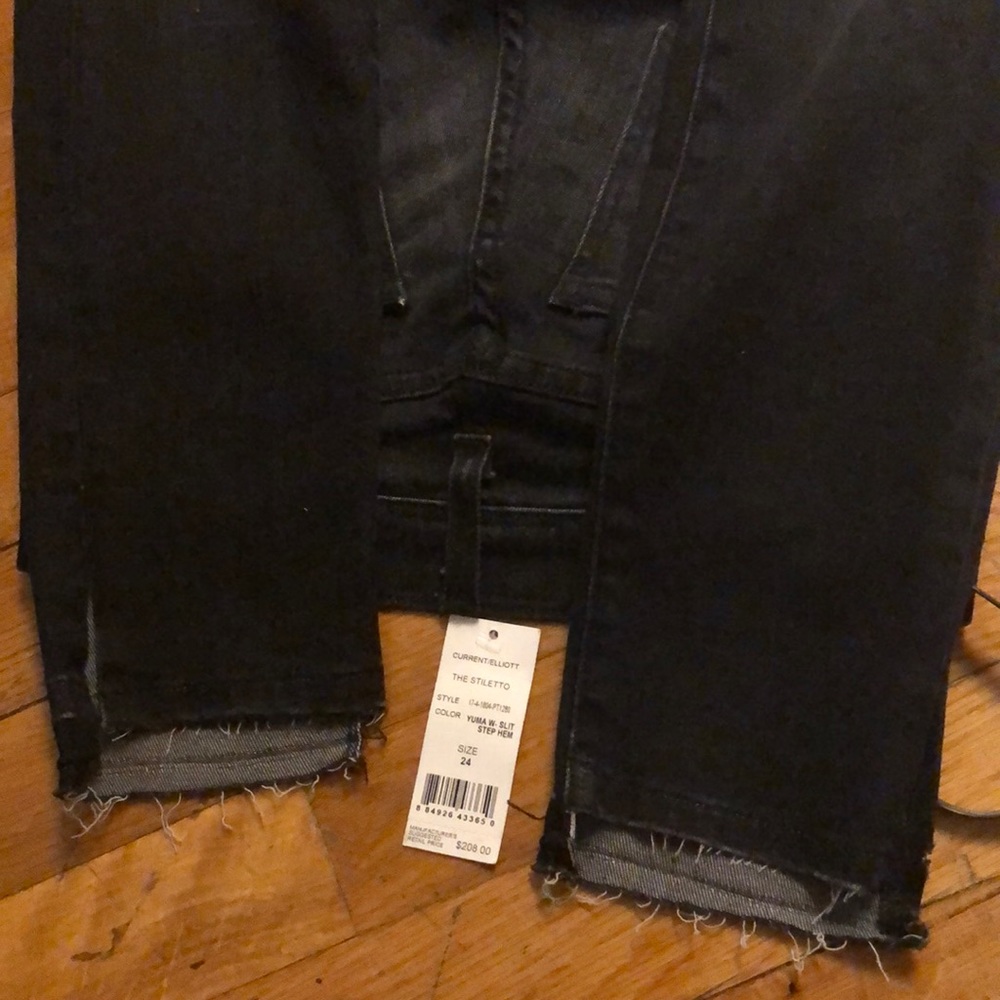NWT Current Elliott The Stiletto Slit Step Hem, 24 - Picture 7 of 8